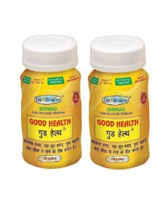 Good Health Dr Biswas Healthcare Ayurvedic Capsules, Pack Of 2 (50 Tab X 2) | 100 Count