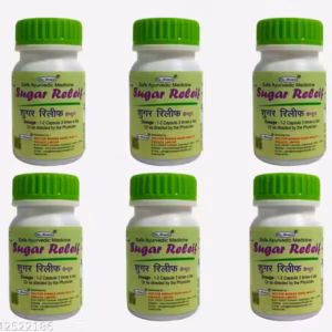 DR BISWAS SUGAR RELIEF CAPSULE ORIGINAL ( COMBO PACK OF 6)