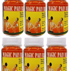 BENGAL HERBS MAGIC PAIN RELIEF TABLET FOR JOINT PAIN, INJURY PAIN, RHEUMATOID ARTHRITIS, SCIATICA, MUSCLE PAIN, PACK OF 6 (360 TABLETS)