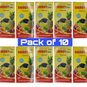 ENERGY Vita Capsule || Green herbs Ayurveda Home || Pack of 10